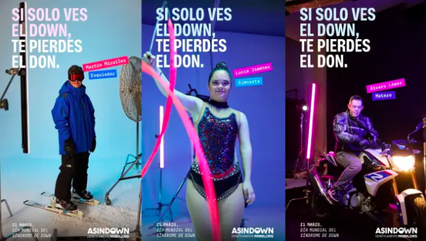 Si solo ves el Down te pierdes el don, campaña Asindown